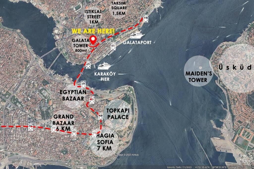 Prime Location With Terrace Daire İstanbul